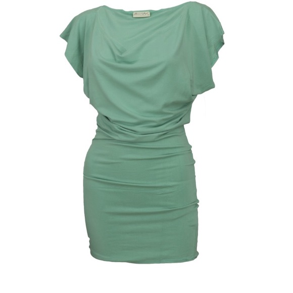 florence + floyd Dresses & Skirts - Turquoise t-shirt dress Sz Med. NWT